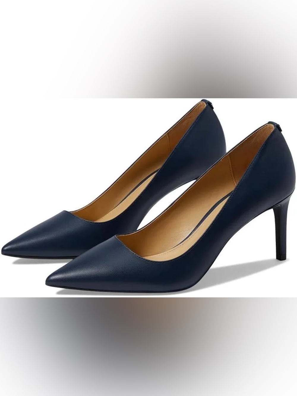 MICHAEL Michael Kors Classic Navy Pointed-Toe Women's Pumps